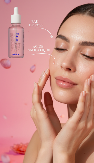 Sérum anti-imperfection à l'Eau de Rose de Damas